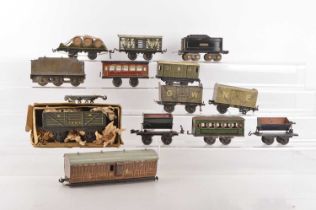Karl Bub Bink Marklin and other makers 0 Gauge and Gauge 1 Goods and Passenger Rolling Stock (13),