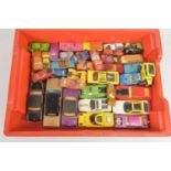 1960s/70s Playworn Diecast Cars (35+),