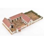 Airfix Battle of Waterloo 00 Gauge Farmhouse Diorama and a Windmill Diorama,