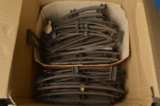 Large collection of boxed and unboxed Hornby 0 Gauge clockwork track and Points (approx. 200 piece