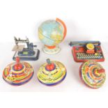 Assorted metal Toys (6),