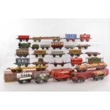 Hornby 0 Gauge bogie and 4-wheel Goods Rolling stock,