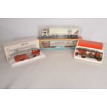 Modern Diecast Haulage and Fire Service Models (4),