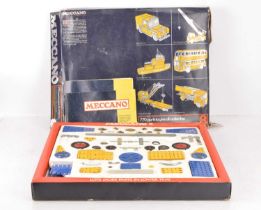 Meccano 1960-70's Sets in dark blue boxes (5 boxes),