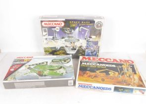 Modern Meccano Space and Thunderbirds Sets (3),