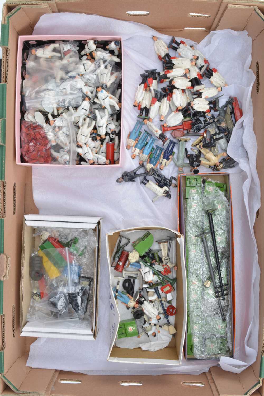 A small selection of garage and street scene items by various makers ...