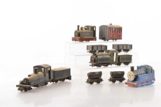 Narrow-Gauge 0 Scale Trains for 00 Gauge Track (qty),