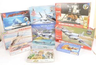 Airfix Fujimi Revell and other plastic kits unbuilt in original boxes (10),