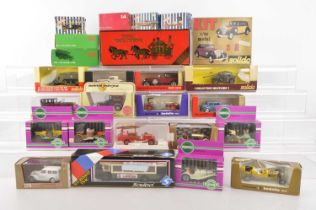 Modern Diecast Horsedrawn and Prewar Private Military and Commercial Vehicles (25),