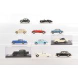 1:43 Scale Resin and White Metal Kit Built Pre and Post War Cars (11),