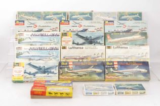 Unbuilt Revell Monogram Lincoln plastic Aircraft kits in original boxes (20),