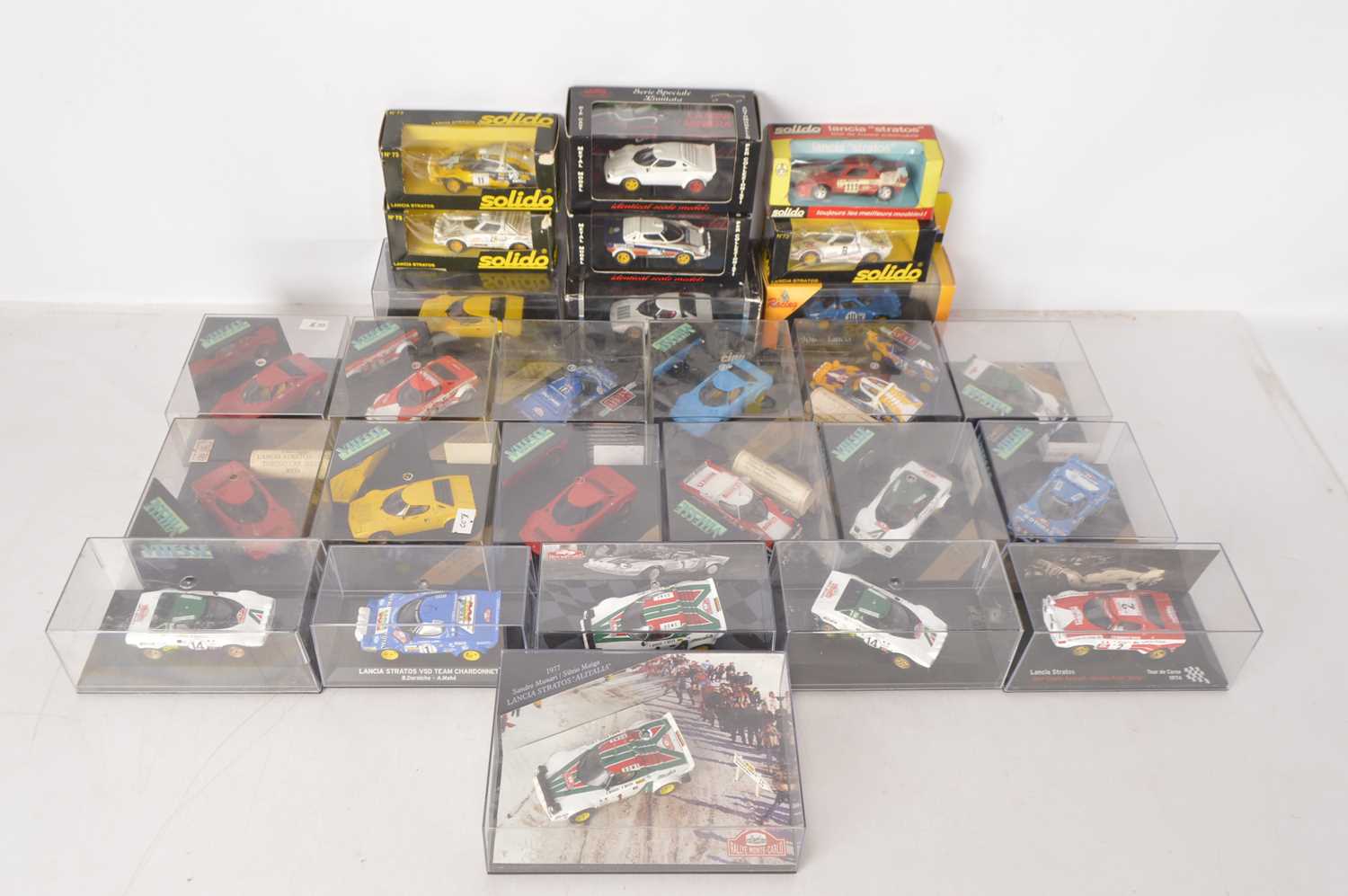 Modern Diecast Lancia Stratos Competition and Road Cars (27),