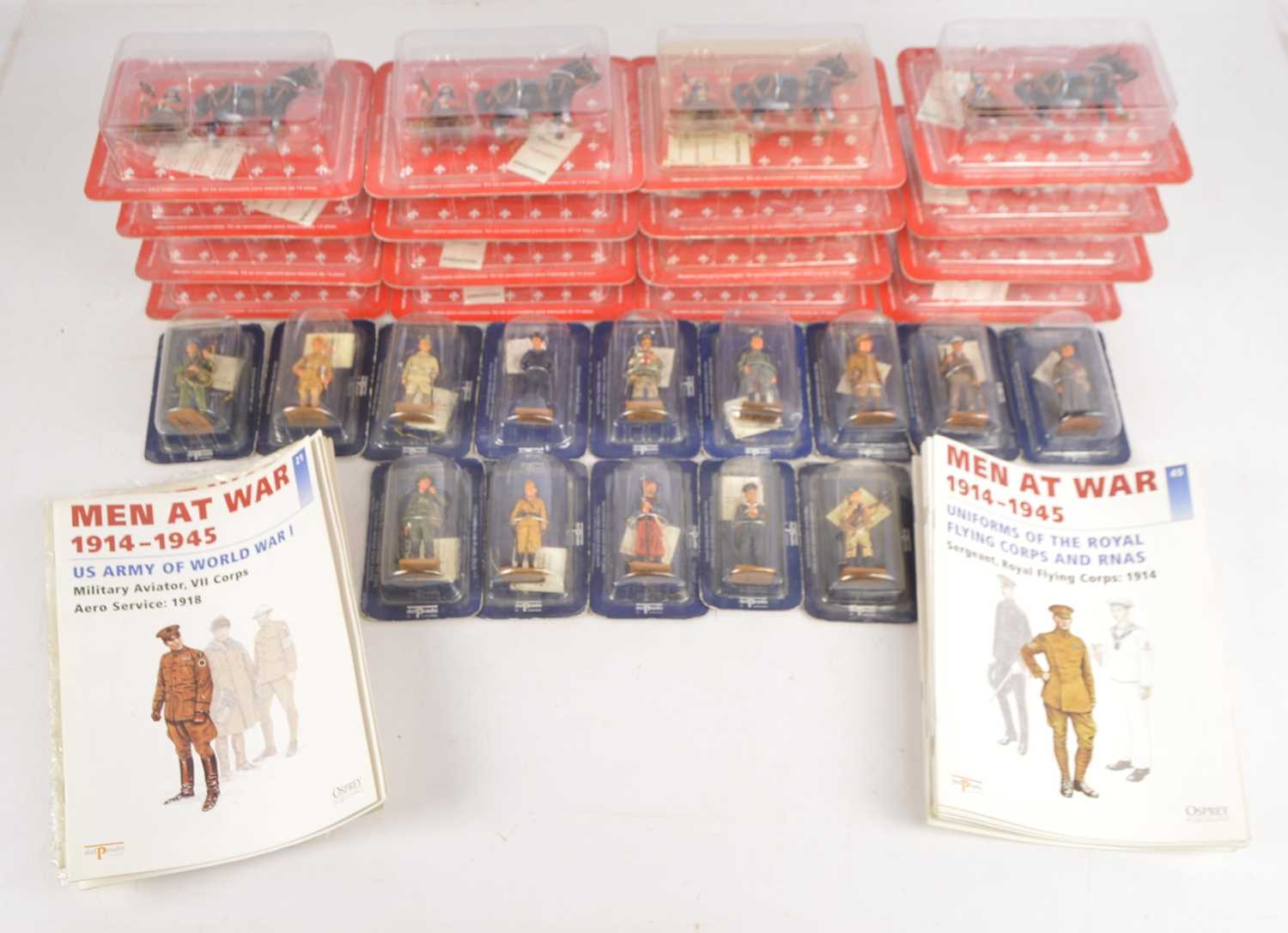 Del Prado and De Agostini metal Soldiers in original packaging (31),