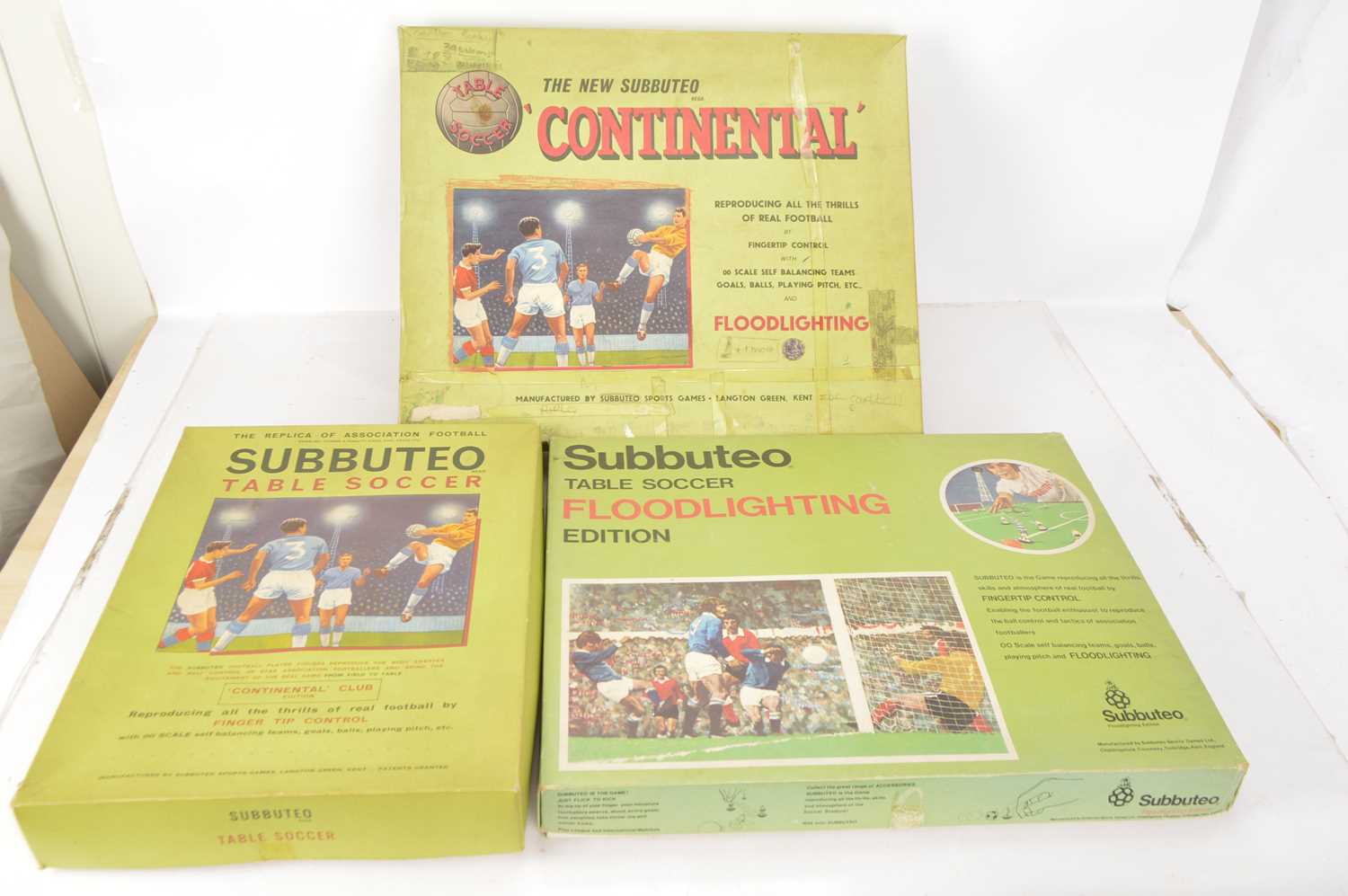 1960's-1990's Subbuteo Football Sets,