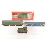 Lima 0 Gauge Diesel Locomotives complete and spare bodies (4),