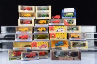 Modern Diecast Vintage Delivery Van Models (28),