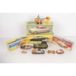 Collection of vintage and modern boxed and unboxed Tin Toys mostly Vehicles and Technofix Traffic Co