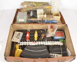Scalextric Cars and Accessories and Jump Jockey motorised chassis,