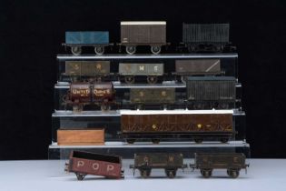 Leeds MC and other makers 0 Gauge Goods wagons (14)