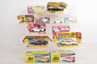 Corgi Models From TV and Film With Reproduction Boxes (6),