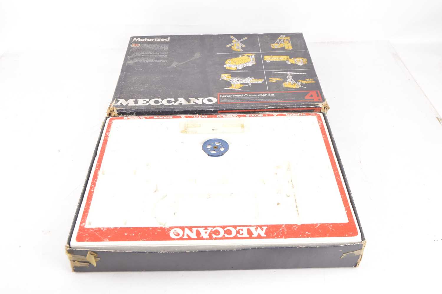 Meccano 1960-70's Sets in dark blue boxes (5 boxes), - Image 5 of 5