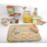 Collection of miscellaneous Tin Toys by French and other makers (10),