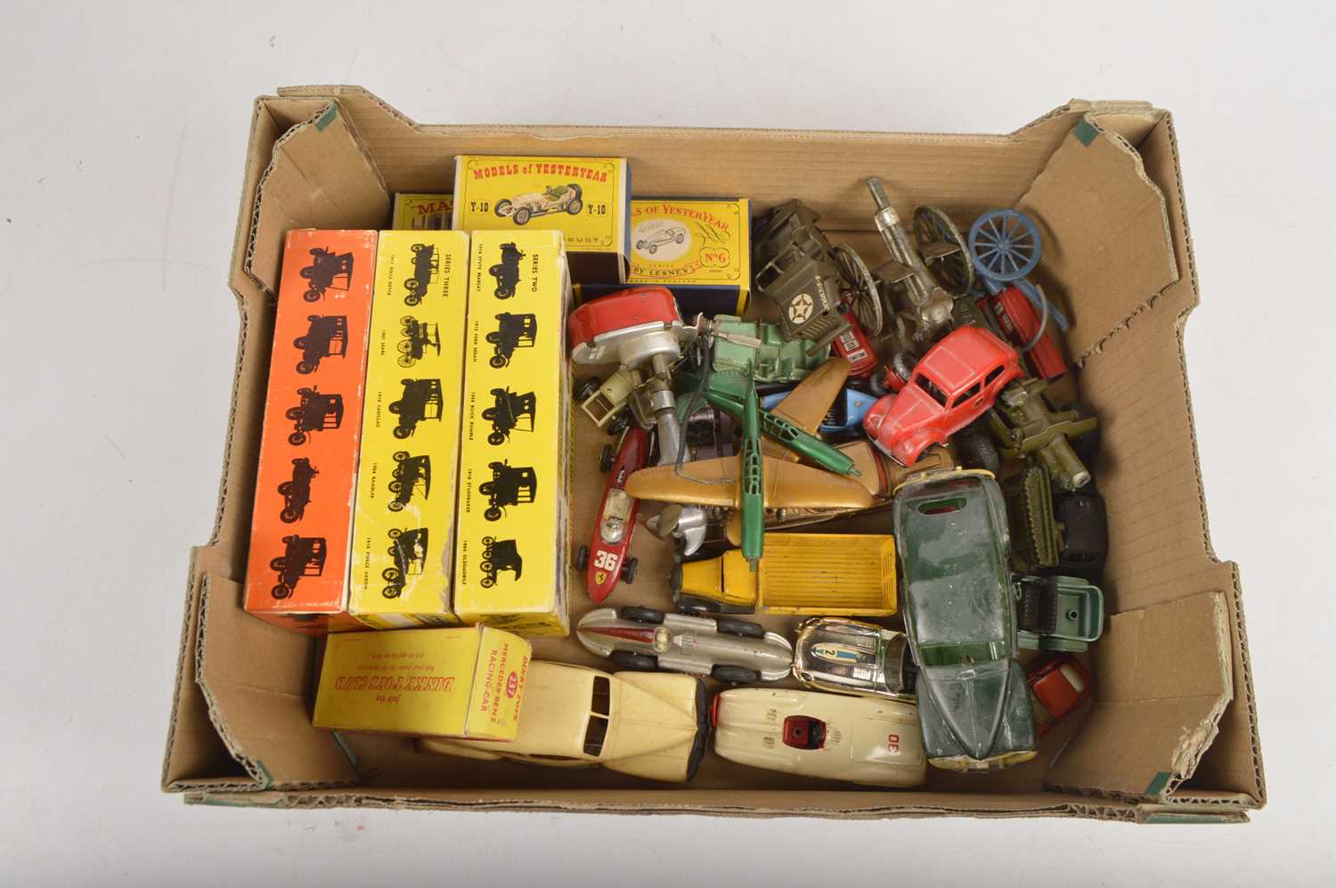 Postwar and Later Playworn Diecast Vehicles and Others (30+),