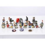 A lot of Britains Cococubs figures comprising walking Jonathan (2),