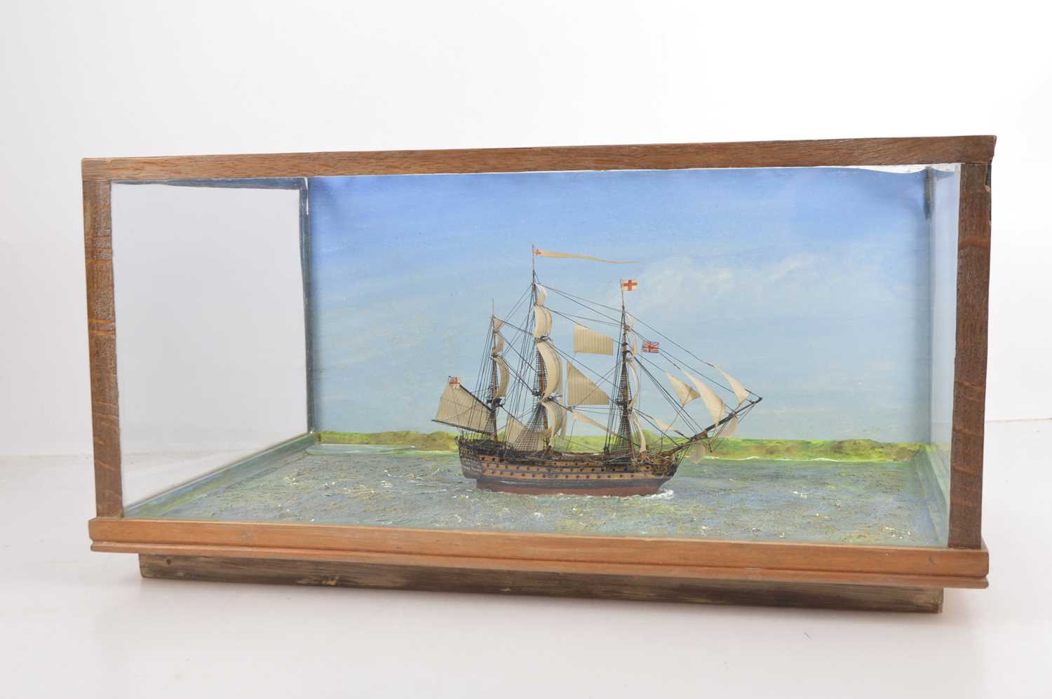 Five kit/scarcity ships from various periods one in a damaged display case (4), - Image 3 of 3