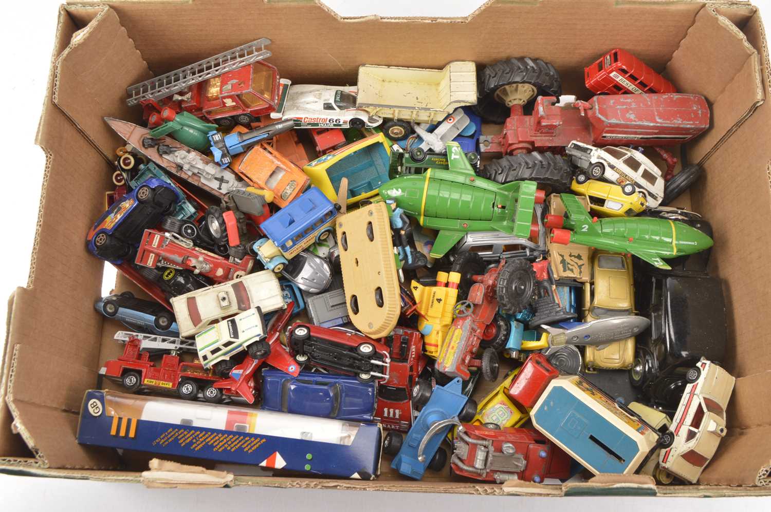 1970s and Later Playworn Diecast and Plastic Vehicles (70+), - Image 2 of 2