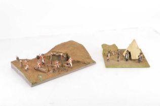 Battle of Waterloo 1:32 American War of Independence scale Dioramas (4),