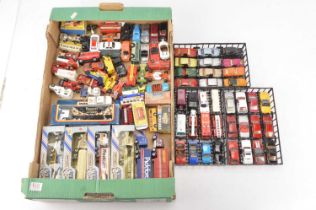 1960s and Later Playworn 1:64 Scale Diecast Vehicles and Carry Cases, (130+)