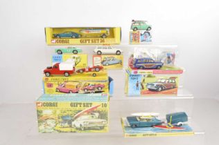 Corgi Diecast Sporting Themed Models With Reproduction Boxes (7),