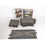 Hornby Scalextric C640 500TT Sidecar Set and additional Motorbikes and Cars and Track ,