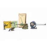 Britains Air Defence items comprising of 1639 Range Finder with Operator and 1731 Spotting Chair and