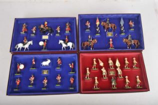 W Britains modern Military sets in original boxes (4),