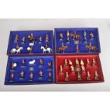 W Britains modern Military sets in original boxes (4),