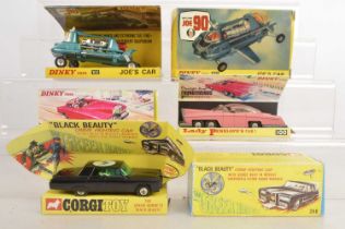 Dinky and Corgi Models From TV and Film With Reproduction Boxes (3),