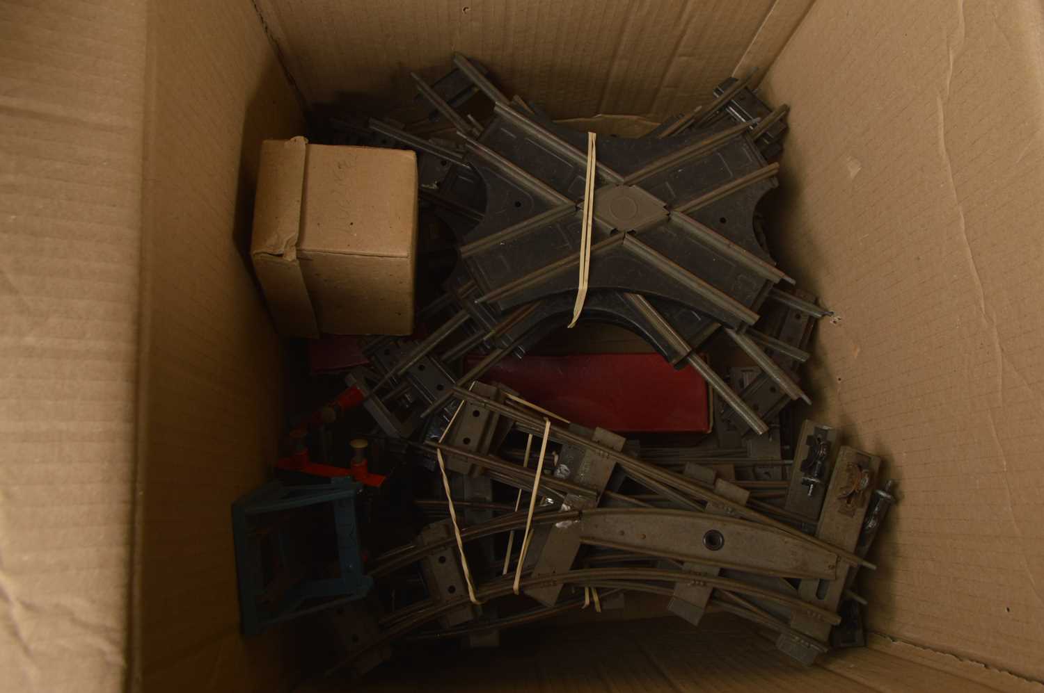 Large collection of boxed and unboxed Hornby 0 Gauge clockwork track and Points (approx. 200 piece - Image 4 of 4