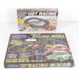 Carrera Evolution Mille Miglia Slot Car Set and two Desk Top Slot Car Sets (3),