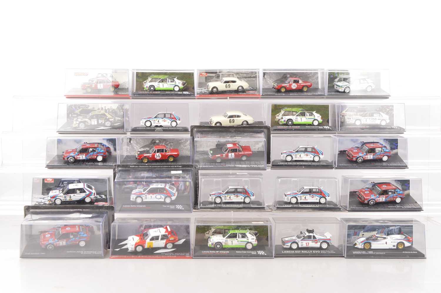 Modern Diecast Lancia Competition Models (38),