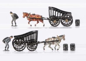 Charbens coal carts (2) comprising carts,