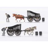 Charbens coal carts (2) comprising carts,