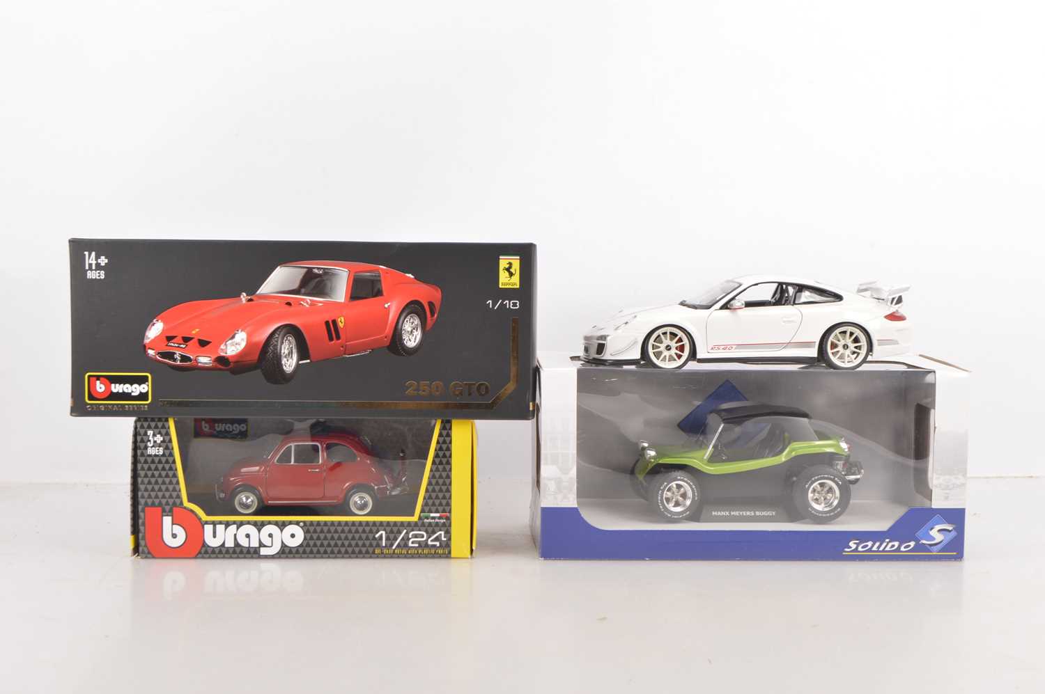 Modern Diecast and Other Larger Scale 1960s and Later Cars (12),