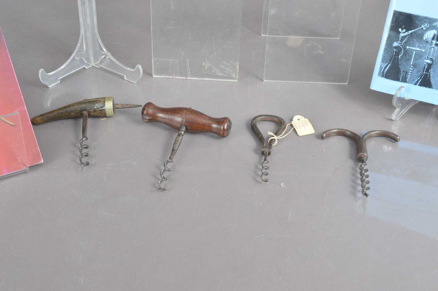 A group of collectible 19th Century corkscrews and accompanying literature, - Image 3 of 4