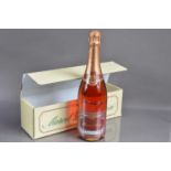 One bottle of Marcel Vezien Brut Rose Champagne,