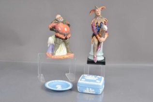 Two Royal Doulton figurines including 'Falstaff',