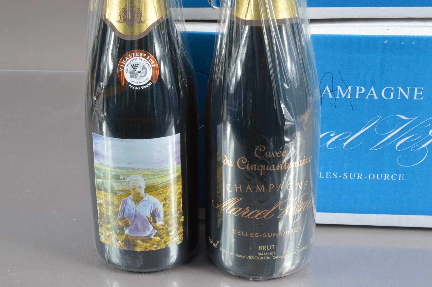 Twelve bottles of Armand Vezien Cuvee du Cinquantenaire Champagne, - Image 2 of 2