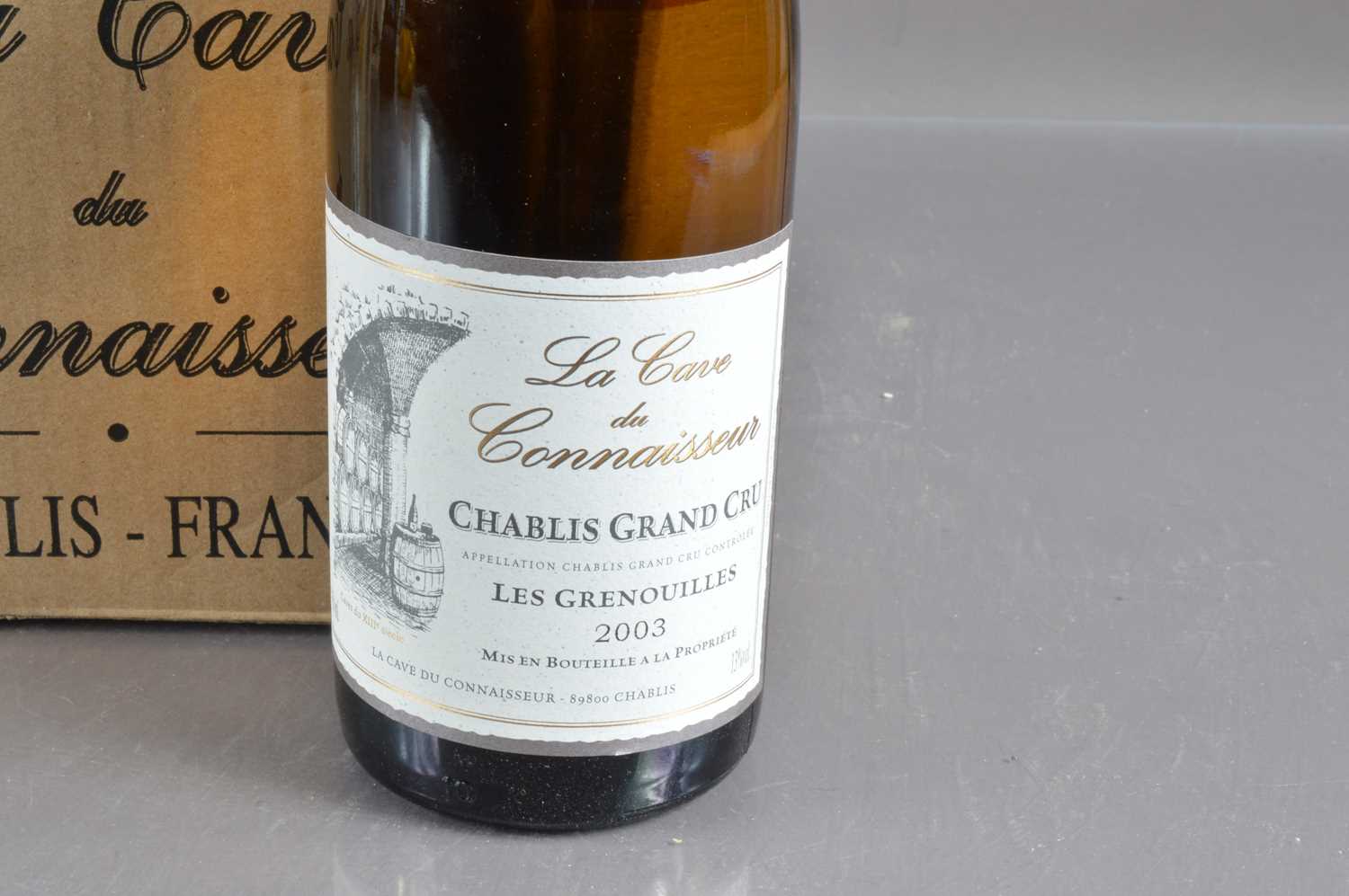 Six bottles of Chablis Grand Cru 'Les Grenouilles' 2003, - Image 2 of 2