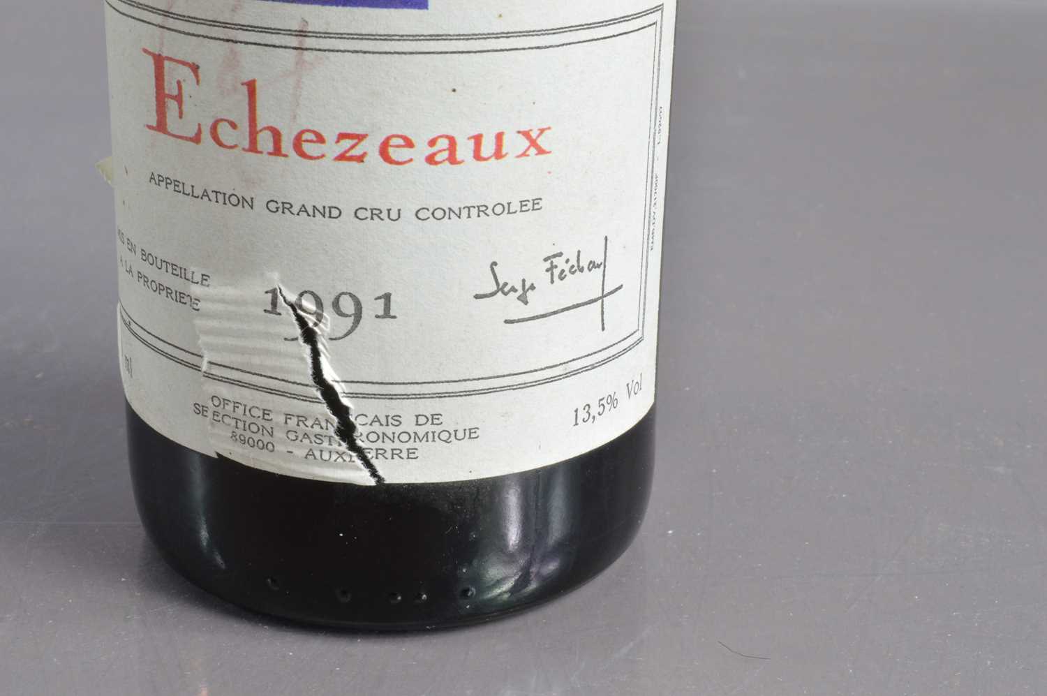 One bottle of Echezeaux Grand Cru 1991, - Image 5 of 5